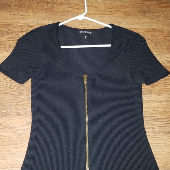 Express Black fitted dress - Picture 2 of 2